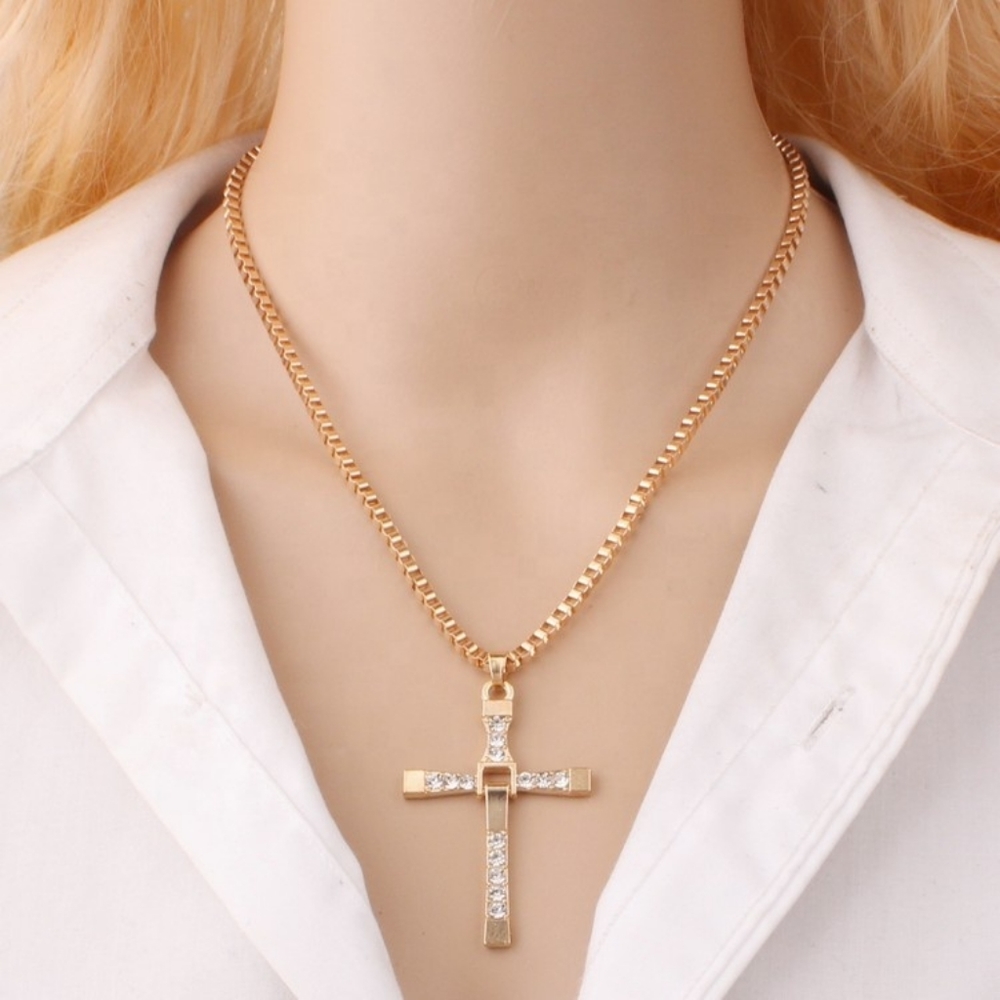 Fast and Furious Pendant cross chain Necklaces - Picture 2 of 7